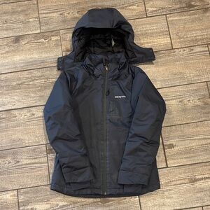 Patagonia Kids Dark Blue Ski Snowboard Winter Jacket